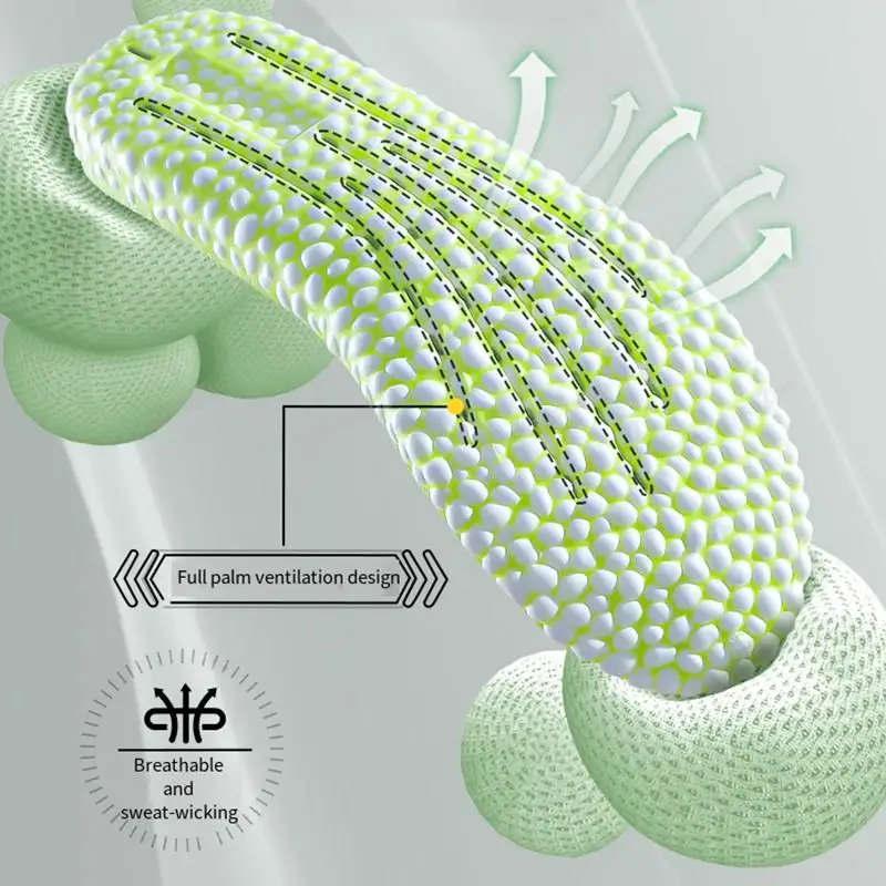 1Pair Boost Height Increase Shoes Insoles Men Women Soft Comfort Running Sports Insole for Feet 1.5/2.5/3.5cm Growing Shoe Pads