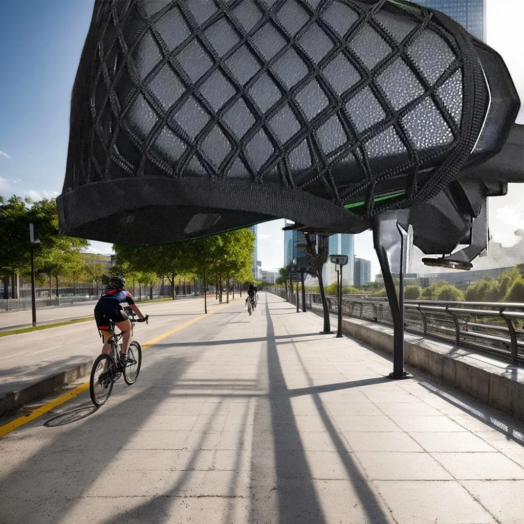 

​ ​ Грузовая сетка для мотоцикла — сетчатая сумка для хранения велосипедного скутера с крючком для хранения багажа ​ ​