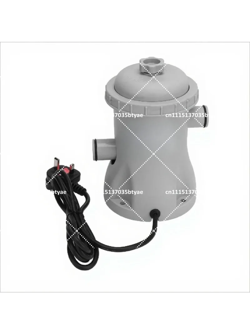 Electric Pool Filter Pump for Above Ground Pools 330 GPH Cartridge Filtration System