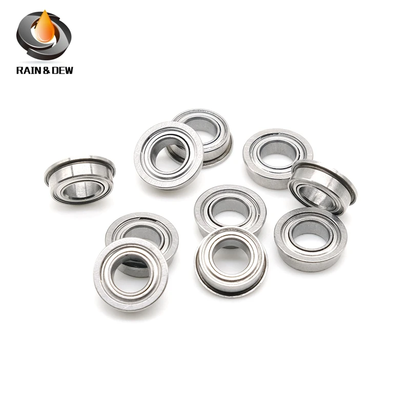 

MF126ZZ Flange Bearing 6x12x4 mm ABEC-7 ( 10 PCS ) Miniature Flanged MF126 Z ZZ Ball Bearings