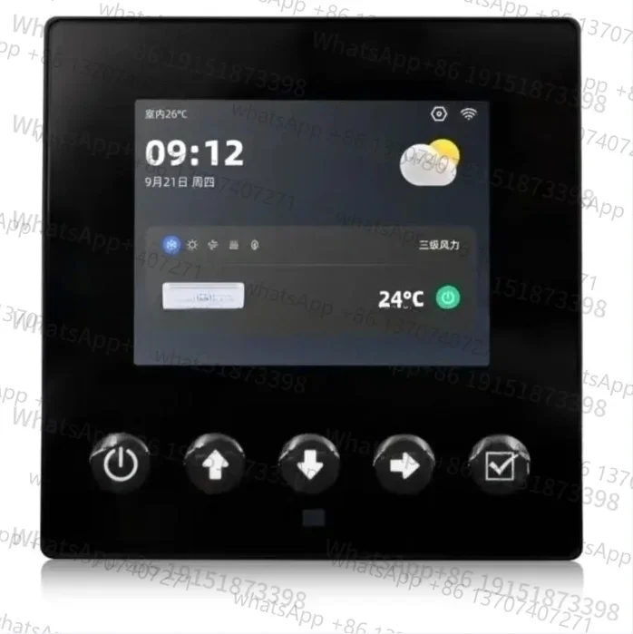 86mm Wall panel 2.8 or 4 Inch Smart Programmable HMI Touch Screen TFT LCD RS485 Modbus RTU Color Display Touchpad