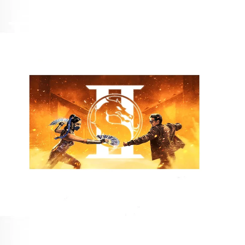 2026 Mortal Kombat 2 Movie, Art Print Canvas Poster, Living Room Decor, Home Wall Picture