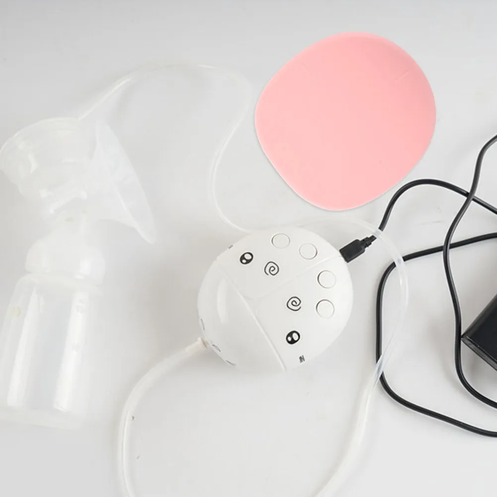 2Pcs Wearable Breastfeeding Pump Dust Cover Parts Leakproof Lid Breastmilk Collector Replacement Pump Accessories