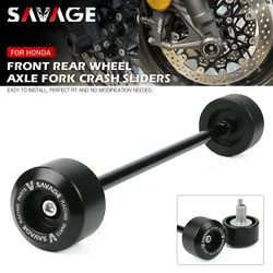 Motorcycle Front Axle Slider Guard For HONDA Hornet 600 CB400SF VFR800F CBR600 F4/F4I RR CBF 1000 Wheel Fork Crash Protector