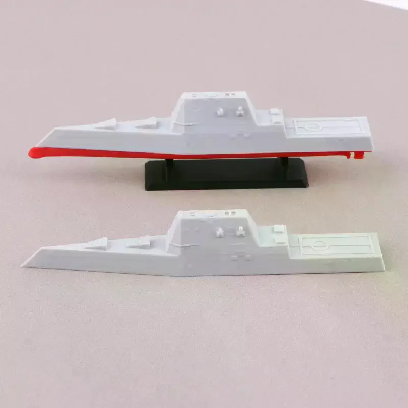

Zumwalt-class Destroyer Warship Model 12000 Scale Full Hull Waterline Military Ship for Beginner Modelers Education