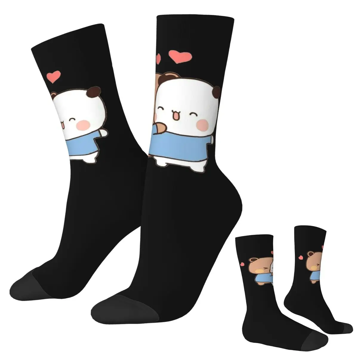 Orso e panda Bubu Dudu Calzini a palloncino Harajuku Calze di alta qualità Calzini lunghi per tutte le stagioni Accessori Regali di Natale unisex