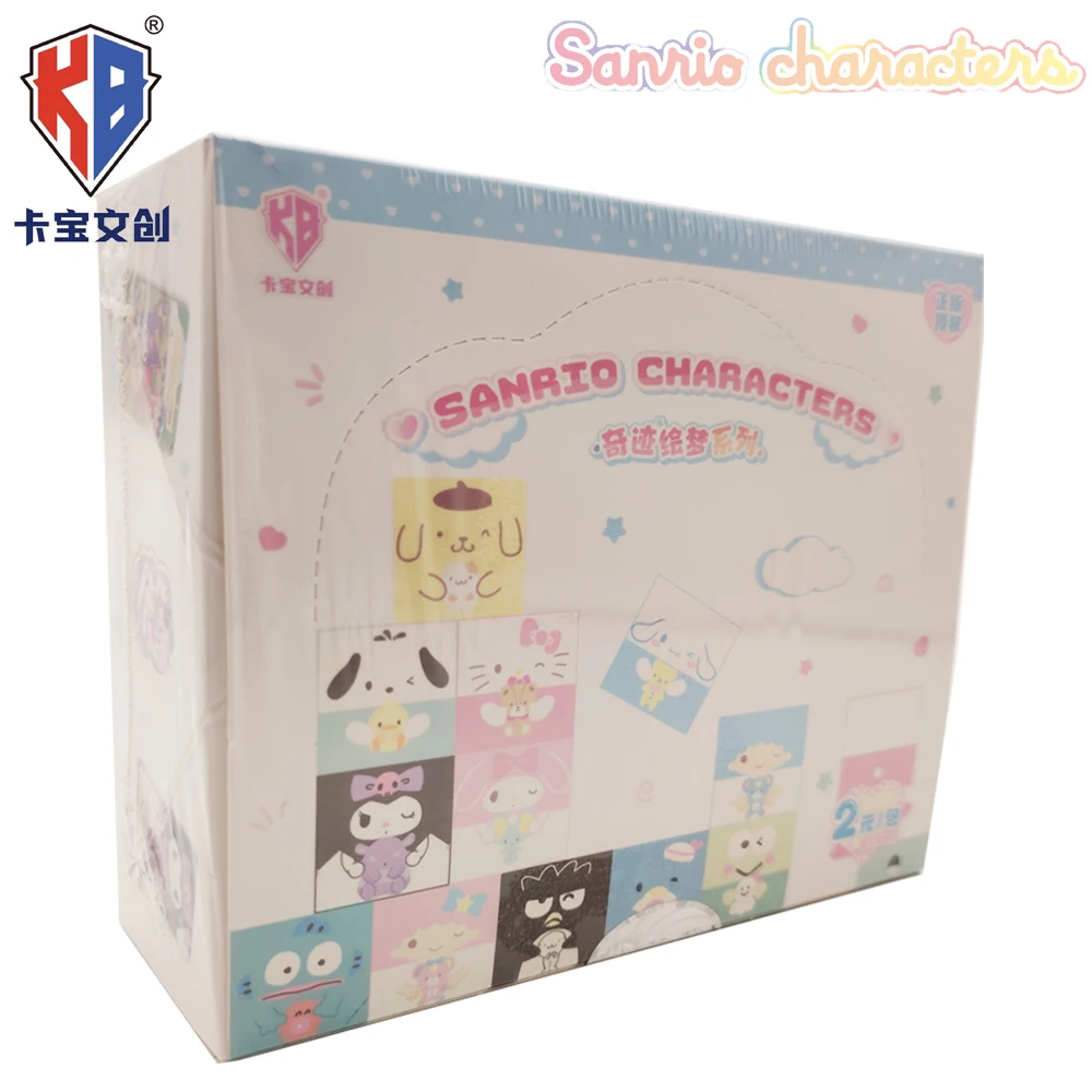 

KABAO Genuine Sanrio Collection Card Japanese Characteristic Cartoon IP Figure Exquisite Cute Limited Edition Cards Fans Gifts