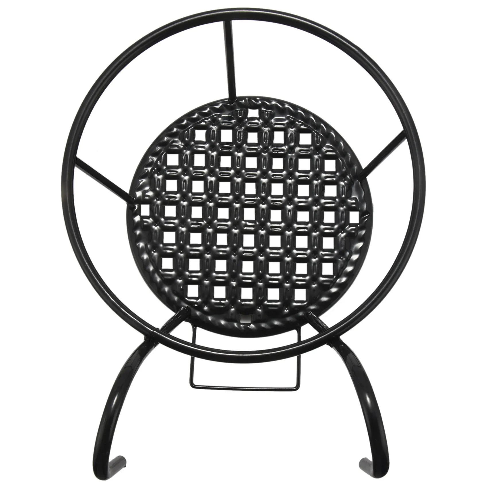 ABGE-3X Metal Flower Holder Shelf Stand Hanging Pots Basket Plant Garden Wall Storage