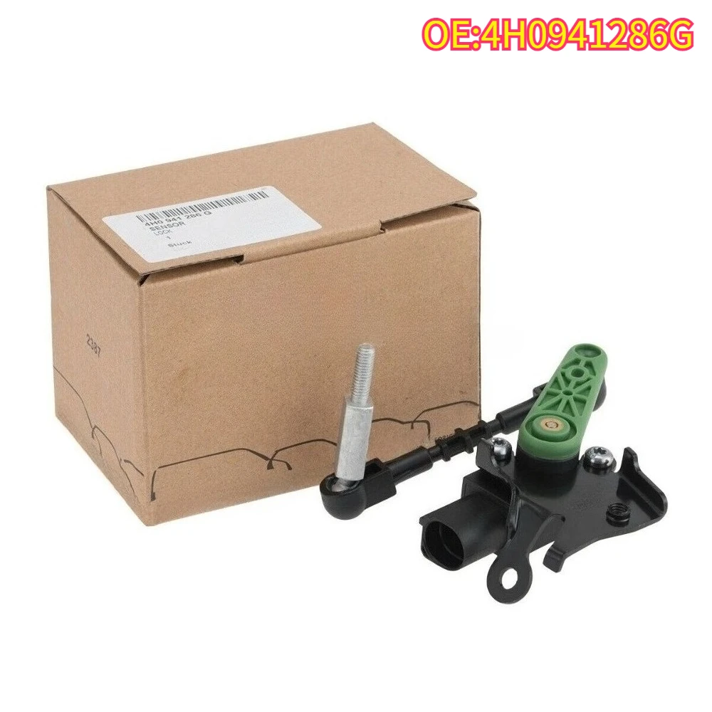 

High quality New For 4H0941286G Genuine OEM Front Headlight Level Sensor AUDI A6/S6 C7 2010-18,A7/S7 2010-18,A8L D4 2009-18