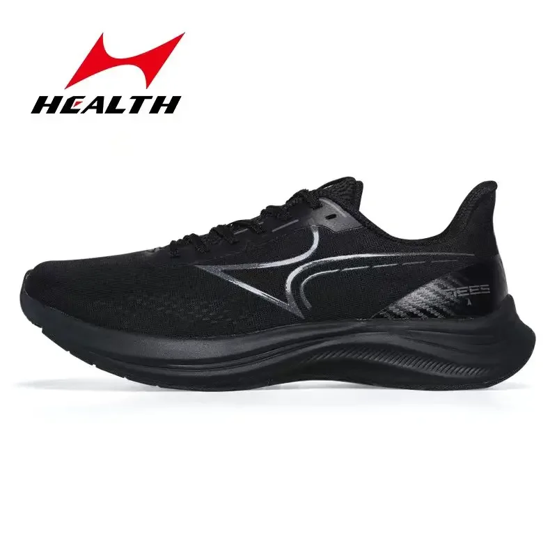 

HEALTH Men Women Lightweight Breathable Shock Absorbing Hydrocarbon Marathon Shoes Platform Carbon Plate Running Shoes 789S