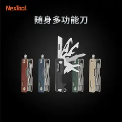 Nextool Multitool 10 In 1 Mini Tools Knife Home Life Outdoor Folding Knife Pliers Scissors Screwdriver Sharp Cutter