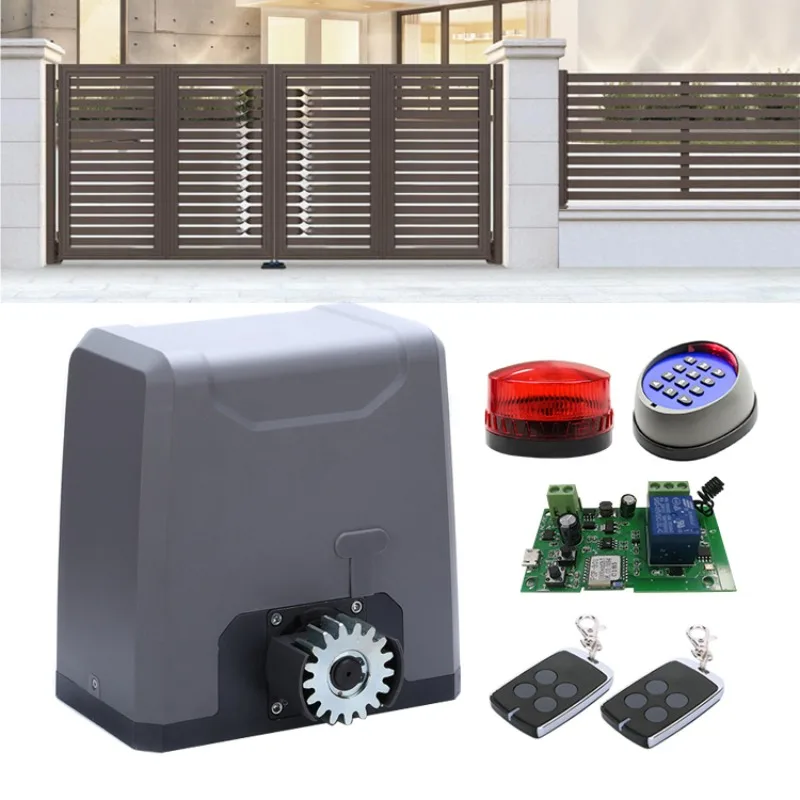 High-quality AC and DC dual-purpose sliding door motor APP remote control automatic door opener