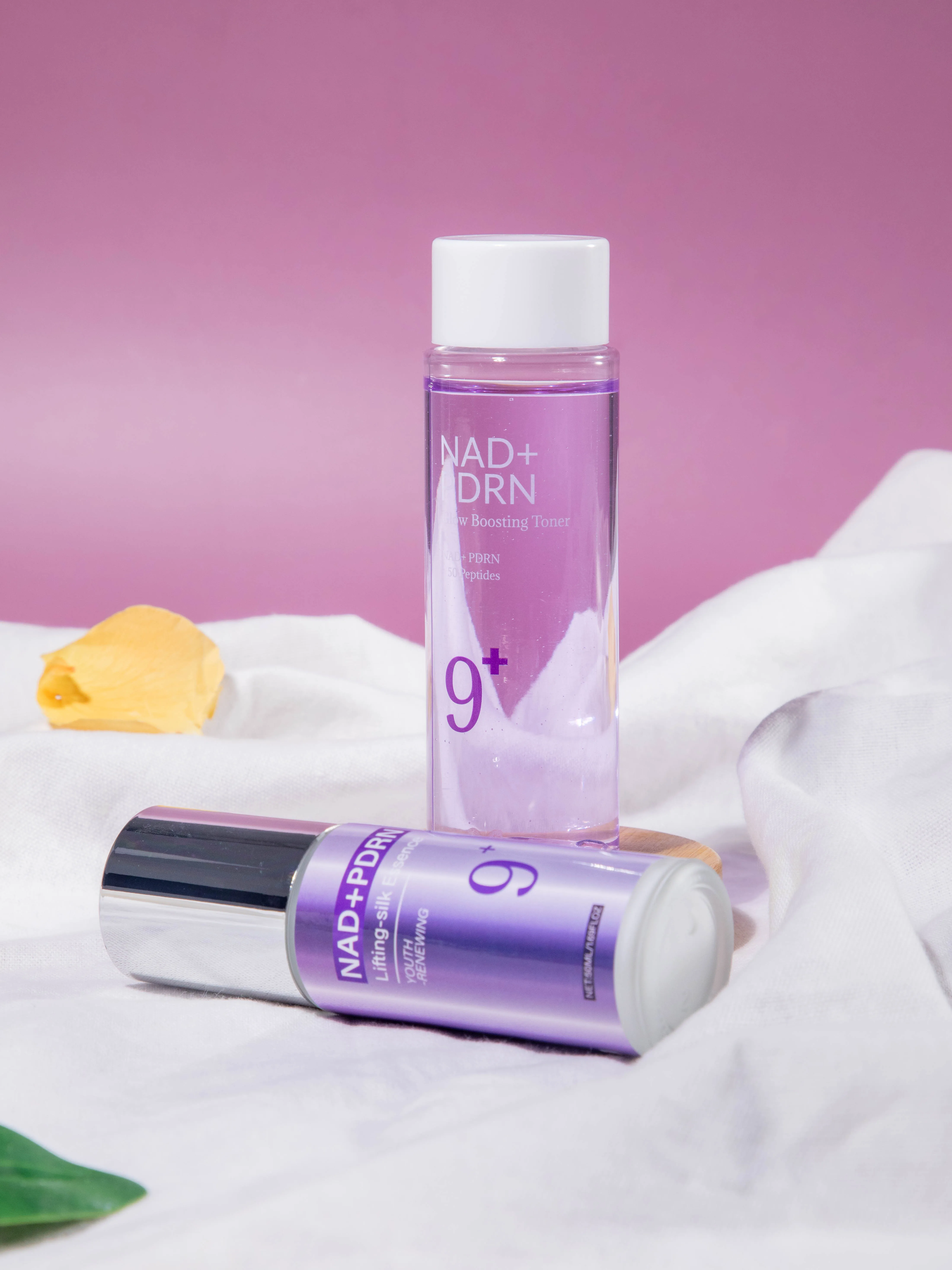 9+ NAD+ PDRN Lifting-Sil Essenz für Frauen Straffend, Feine Linien Reduzierend NAD+ Serum & Toner zur Hautaufhellung 50ML – Detail 4