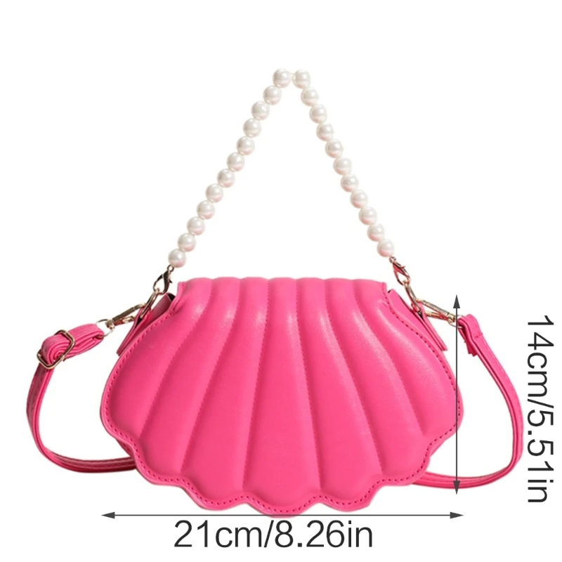 All-matching Bag for Women Shoulder Bag Ladies Pearl Chain Handbag Evening Bags Fashion Crossbody Bag