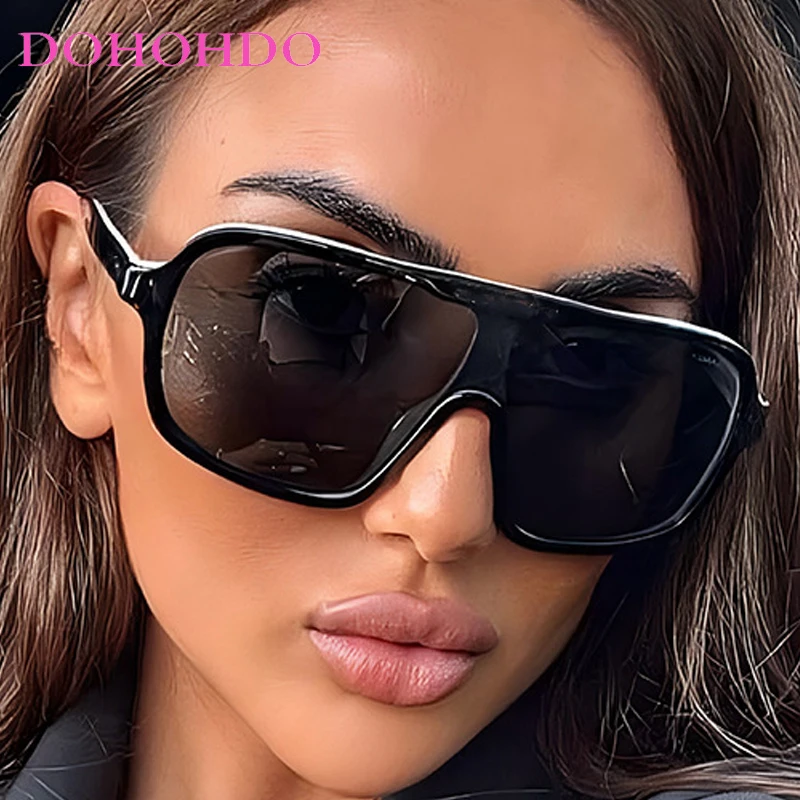 

Retro Cycling Windproof Sunglasses Women Oversized Pilot Sunglass Men Summer Traveling Fishing Driving Windproof Goggles UV400