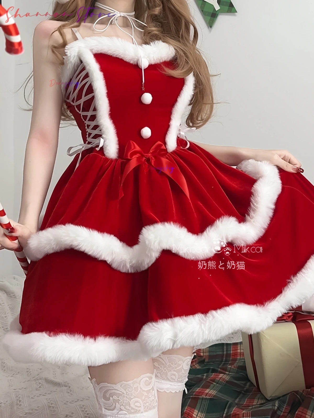 Roupas de natal veludo outono - Winter Clothing Game avaliação e preço