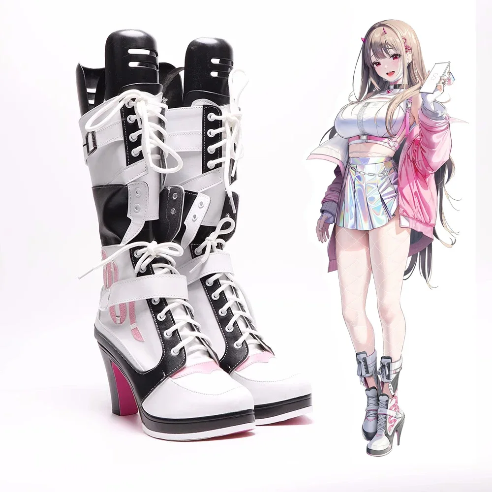 

Game NIKKE：The Goddess of Victory Viper Cosplay Shoes Women High Heels Anime Viper Boots for Party Halloween