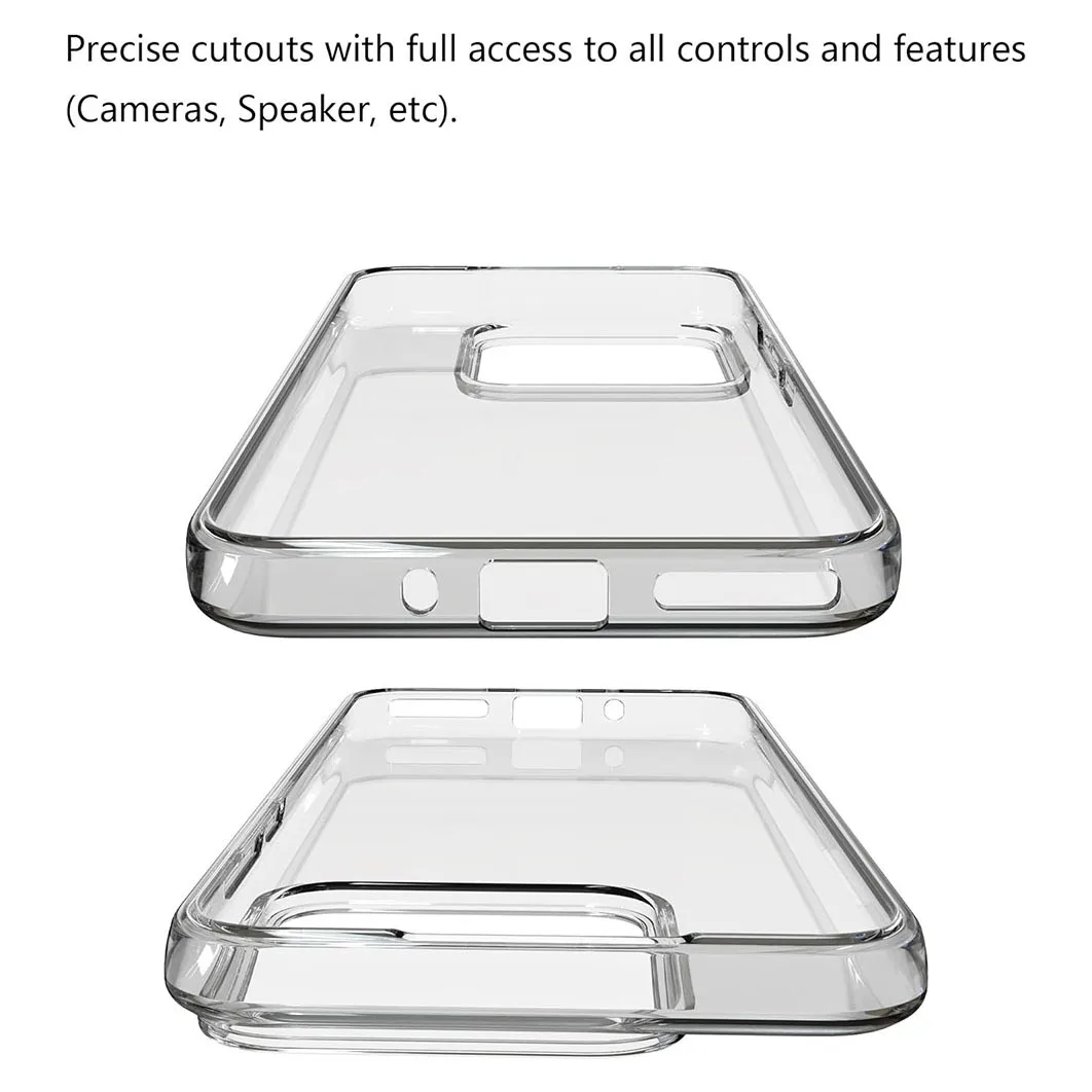 Ultra Thin Silicone Clear Soft Case For Xiaomi Mi 14 13 T 13T Pro Transparent Back Cover Phone Shell Shockproof TPU Bumper Funda image 2