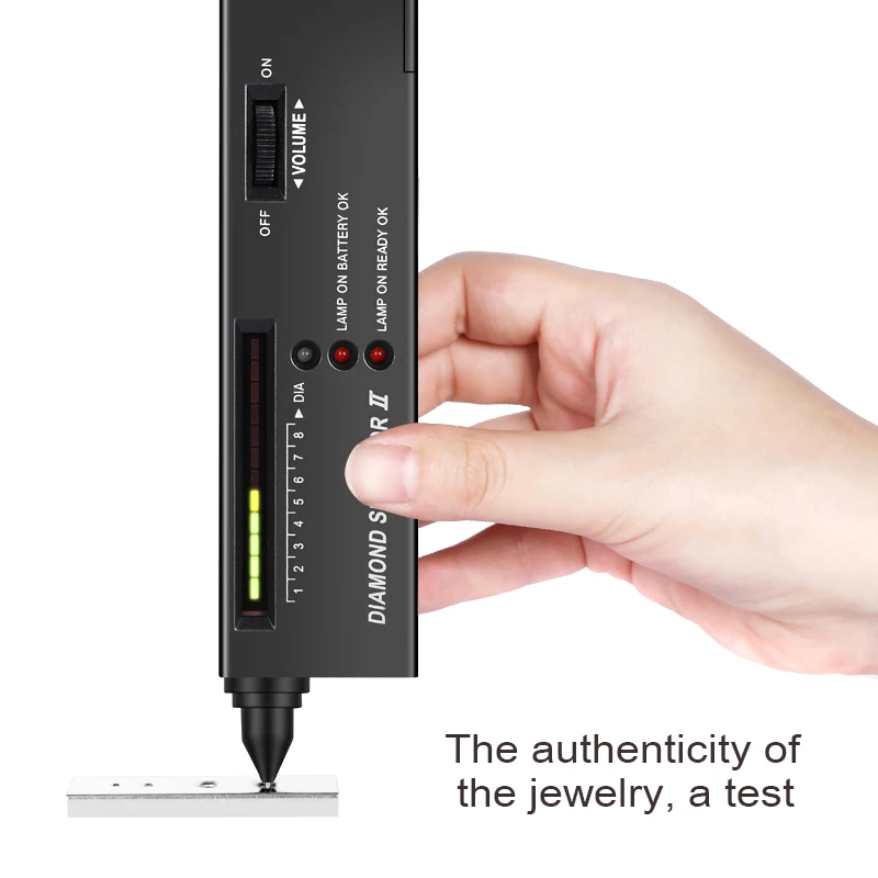 Diamond Gem Tester Selector with Case  Platform Jeweler Tool Platform Jeweler  Portable With Case