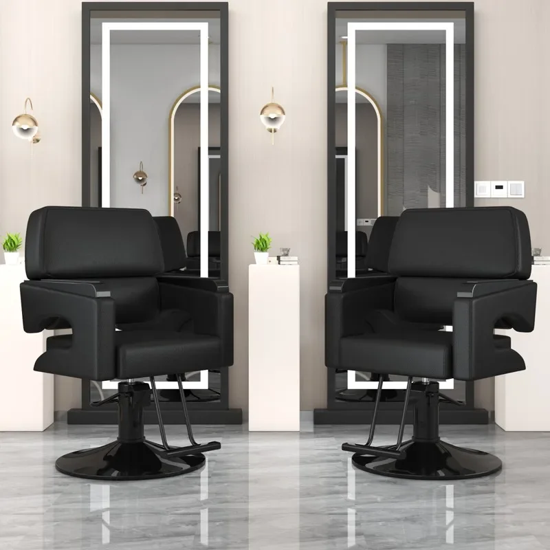 Cosmetic Barber Chairs Swivel Comfortable Hairdressing Stylist Chair Salon Beauty Rolling Silla Giratoria Barber Furnitures