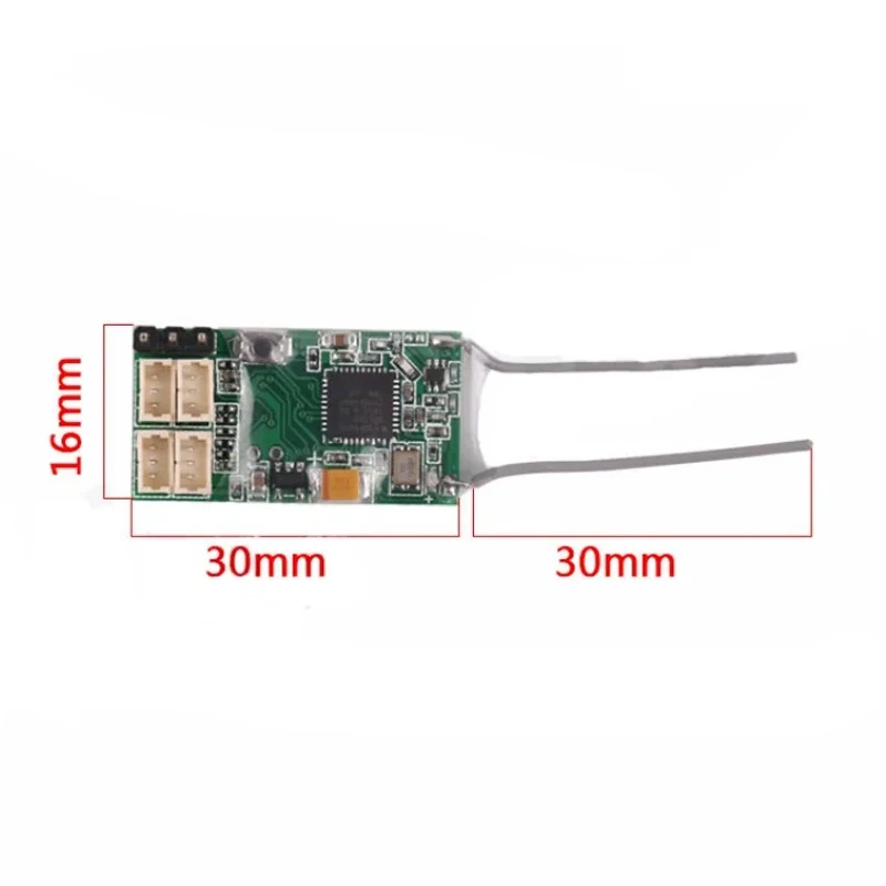 CM410X Dsmx DSM2 2.4G 4Ch Receiver For RC Spektrum DX6I DX18 DX8 DX9 DEVO10  Remote Controller REDCON Drone Model DIY Part