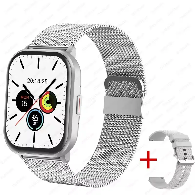 

2026 New Lady fashion Smart Watch Men Women Heart Rate Blood Pressure Fitness Tracker Bluetooth Call Smartwatch Man For Android