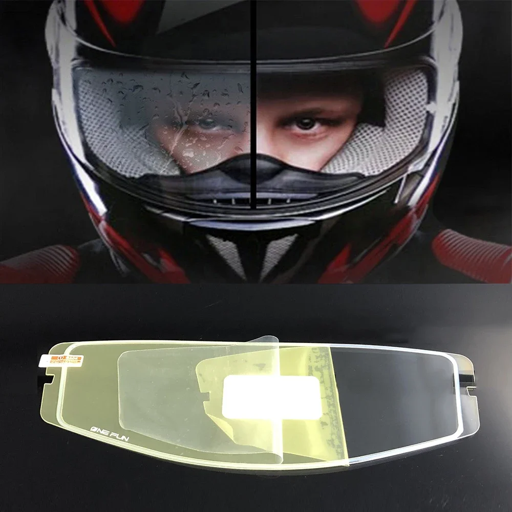 

high quality Motorcycle Helmet Lens clear Anti-fog patch for MT KRE CARBON, KRE SV MT-V-09 visor Anti-fog Film