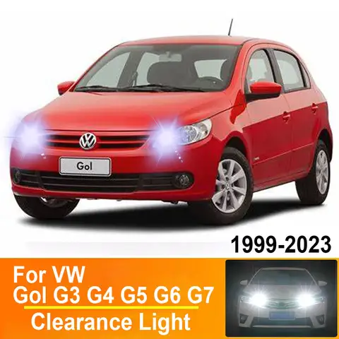 2Pcs T10 W5W 168 194 LED Clearance Light For Volkswagen VW Gol G3 G4 G5 G6 G7 1999- 2020 2021 2022 2023 Car Parking Lamps Canbus