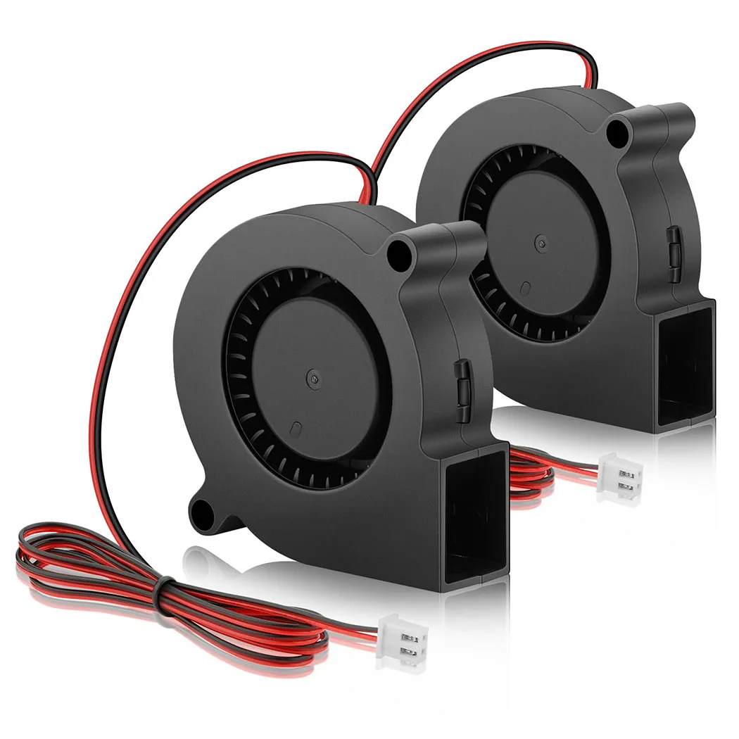 DC 5V 12V 24V 50x50x15mm Centrifugal Cooler 2Pin Radial Fan 5015 Turbo Blower Fan 5cm 50mm Radiator for 3D Printer Cooling