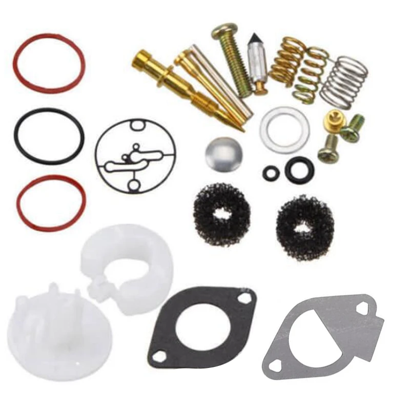 Kit de reparación de carburador para cortacésped, conjunto de reconstrucción de carburador para Briggs Stratton 11HP-19HP 796184, revisión maestra para carburadores,