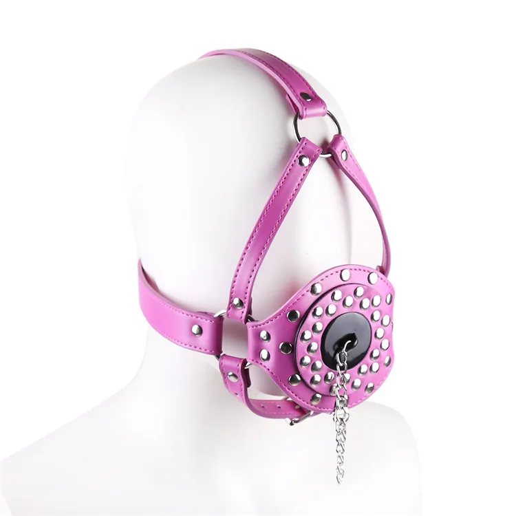 

New PU Leather Hood Mask Sex Products Fetish Bondage Sex Toys Headgear BDSM Erotic Sex Hood For Men Woman Adult Games Sex Mask