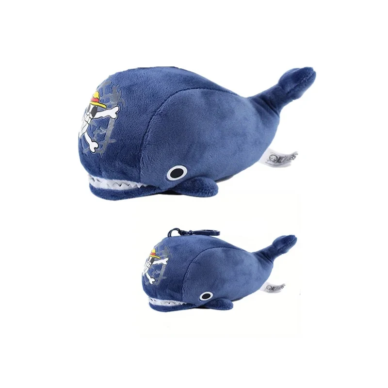 15/25cm One Piece Anime Figure Straw Whale Island Hat Pirates High Quality Skull Plush Toy Sign Stuffed Doll Children Gift