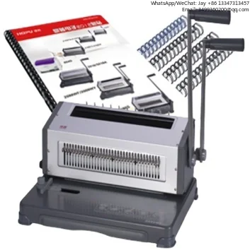 

WD-2088WF Manual Wire Binding Machine Wire Punching And Binding Machine