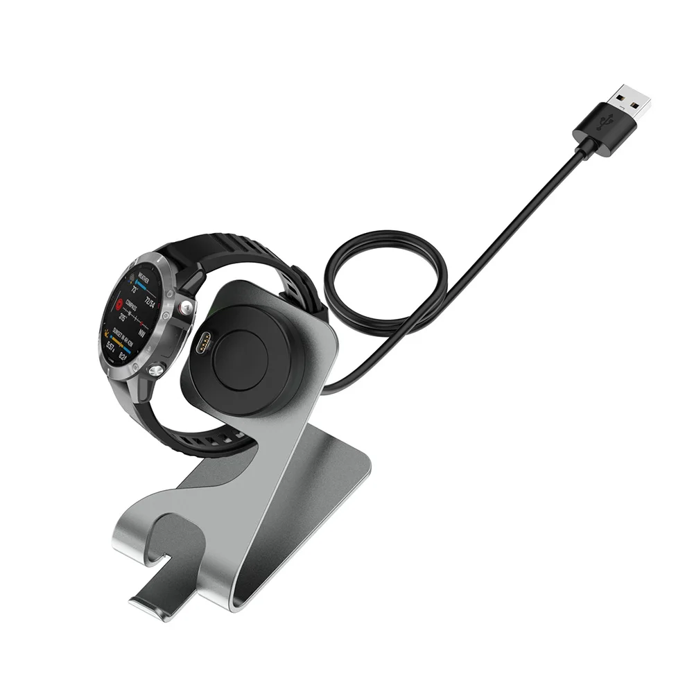 Para Garmin Fenix 7 / Fenix 7S / Fenix 7X Soporte de carga USB Base de cargador de reloj
