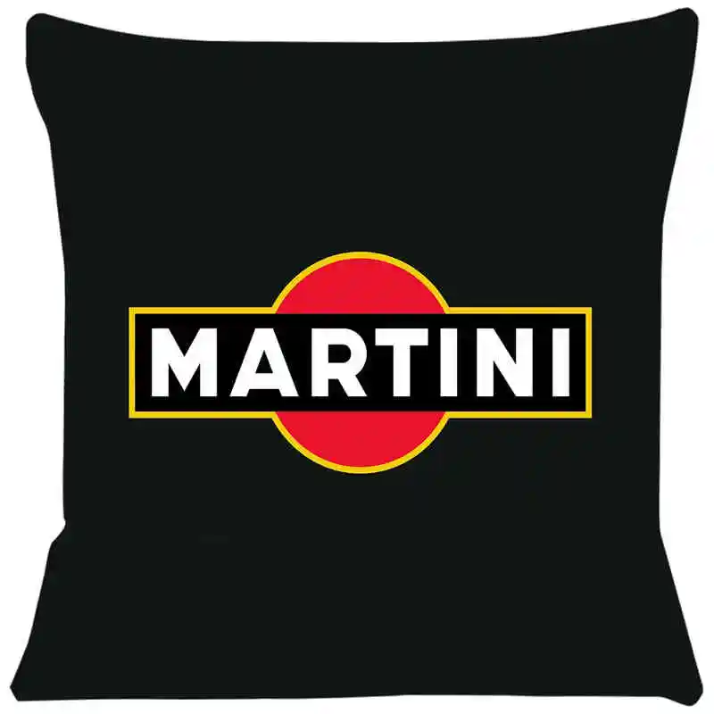 Cushion Cover Martini Racing Pillow Cases Anime Chair Car Sofa Pillow Cover Home Decorative Pillow SJ-358