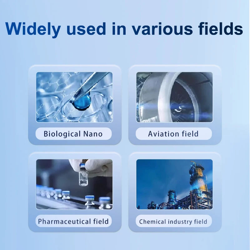 Rompeviento ultrasónico de emulsión líquida de laboratorio, separación y extracción de nanomateriales homogénos, varilla de dispersión