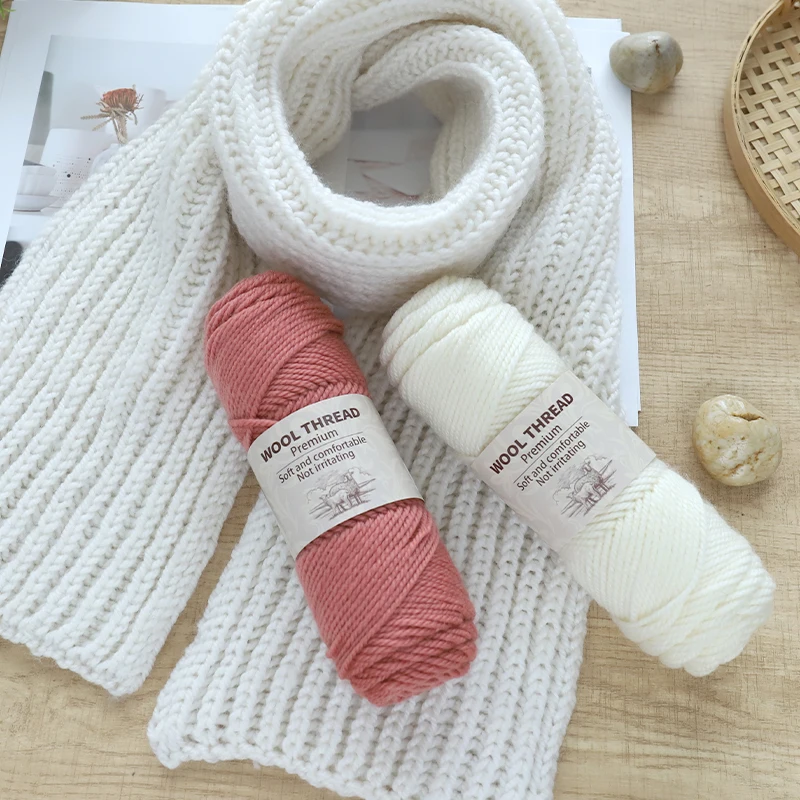 500g 245 needle thick wool yarn, alpaca wool yarn, handmade DIY material, knitted fashionable sweater, jacket, scarf, hat, yarn