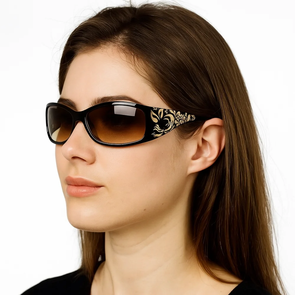 

Vintage PC Rhinestones Sunglasses Y2K Korean Styles Cat Eye Sun Glasses Sport Sunglasses UV400 Shades Eyewear Outdoor