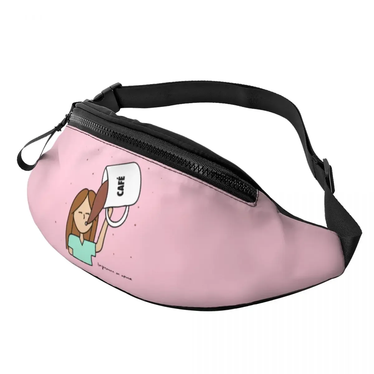 

Cool Enfermera En Apuros Doctor Nurse Medical Fanny Pack Men Women Crossbody Waist Bag for Traveling Phone Money Pouch