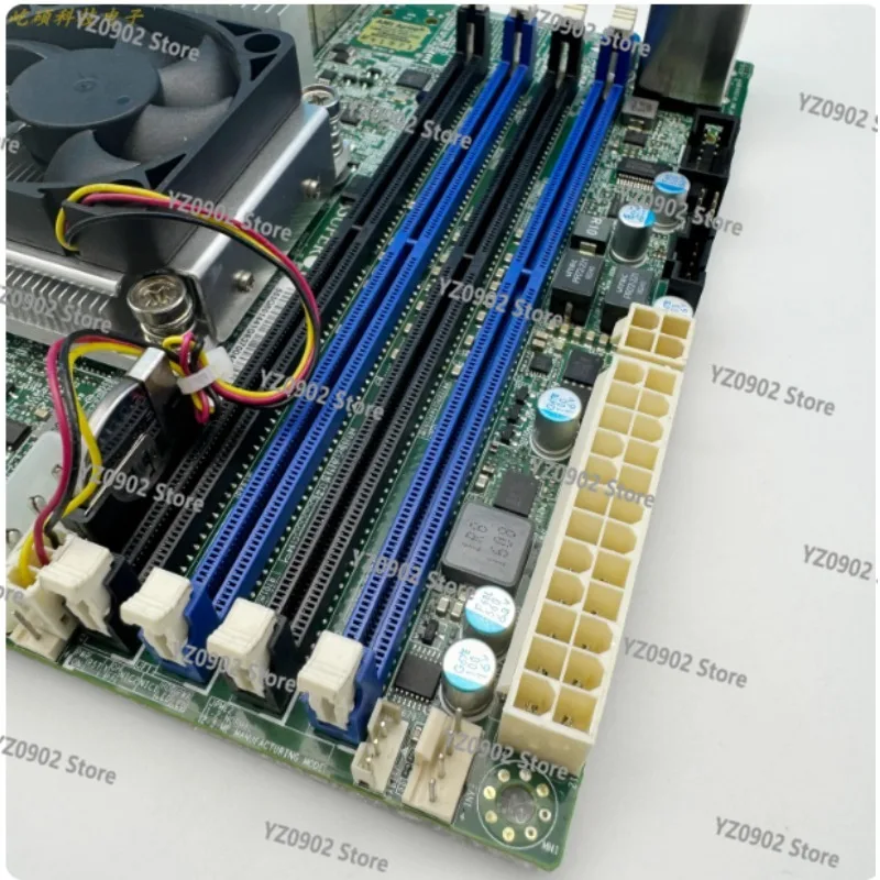 اللوحة الرئيسية X10SDV-4C-TLN2F ITX - XE ON D1521، منفذ مزدوج 10 جيجابت، خادم Synology NAS #1