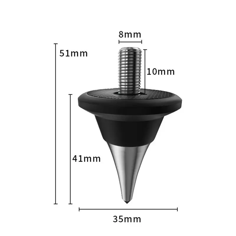 Y22A-4X Speaker Stabilization Pads With Spikes For Enhanced Acoustic Clarity And Resonance Control Stand B