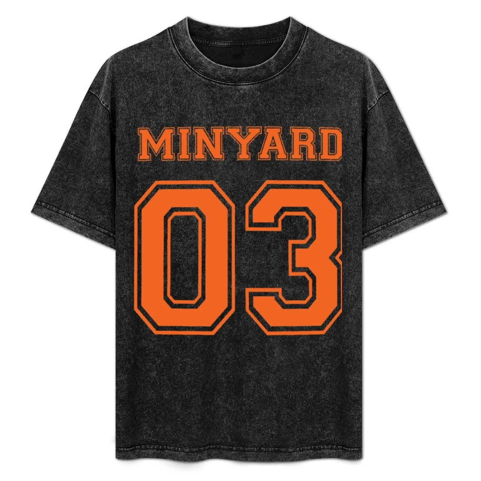 

The Foxhole Court Minyard orange T-Shirt vintage clothes korean fashion luxury designer quick-drying mens cotton t shirts