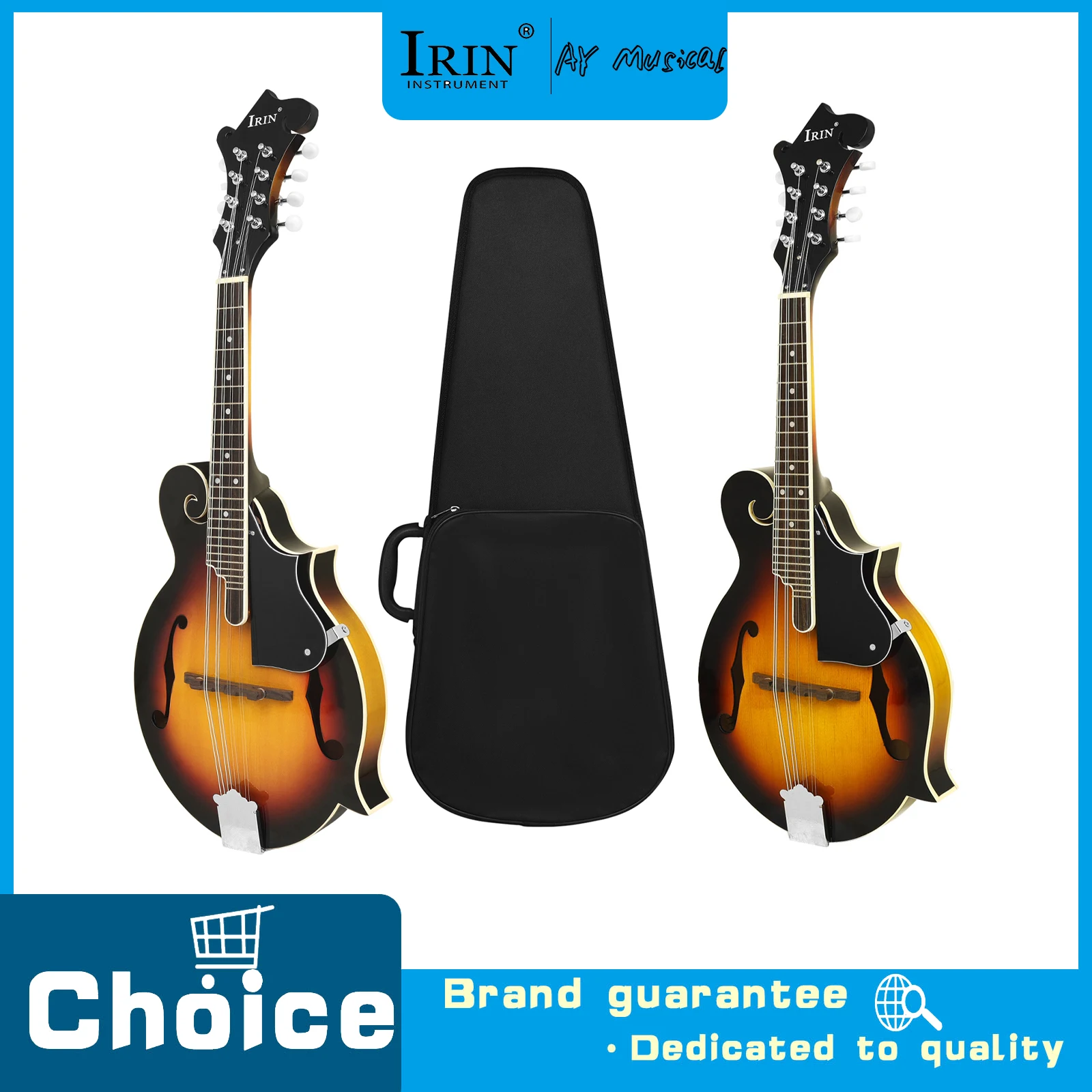Mandolin A Style - Mandolin 8 Senar Tipe F dari