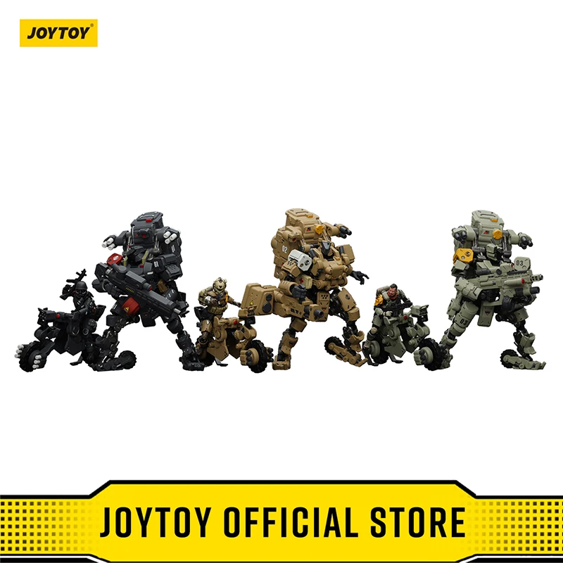 JOYTOY 1/25 Figuras de acción Mech Fear XS-01 Night Raid tipo XS-02 Tipo de asalto XS-03 Tipo táctico