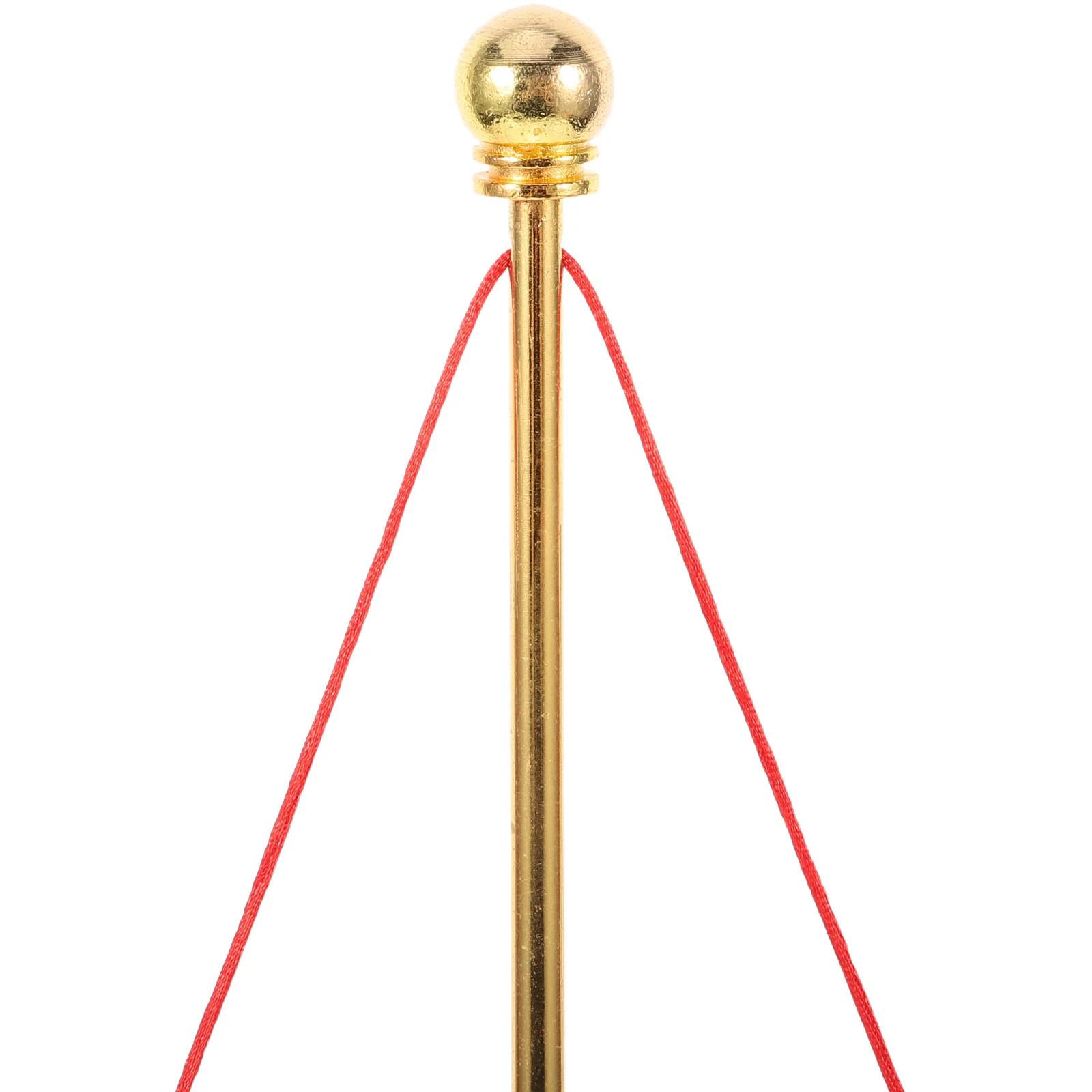 

1Set Metal Desktop Flagpole Sturdy Wear-Resistant Holder Stand Stable Base for Office Home Party Festival Indoor Display Bracket