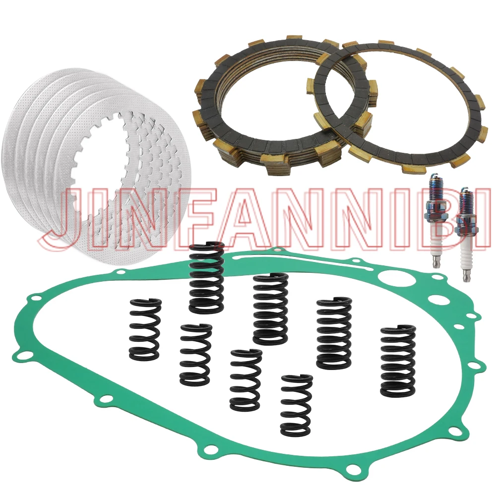 

Для Suzuki Marauder 800 VZ800 1997-2000 2001 2002 2003 2004, комплект дисков сцепления и прокладка пружинной крышки