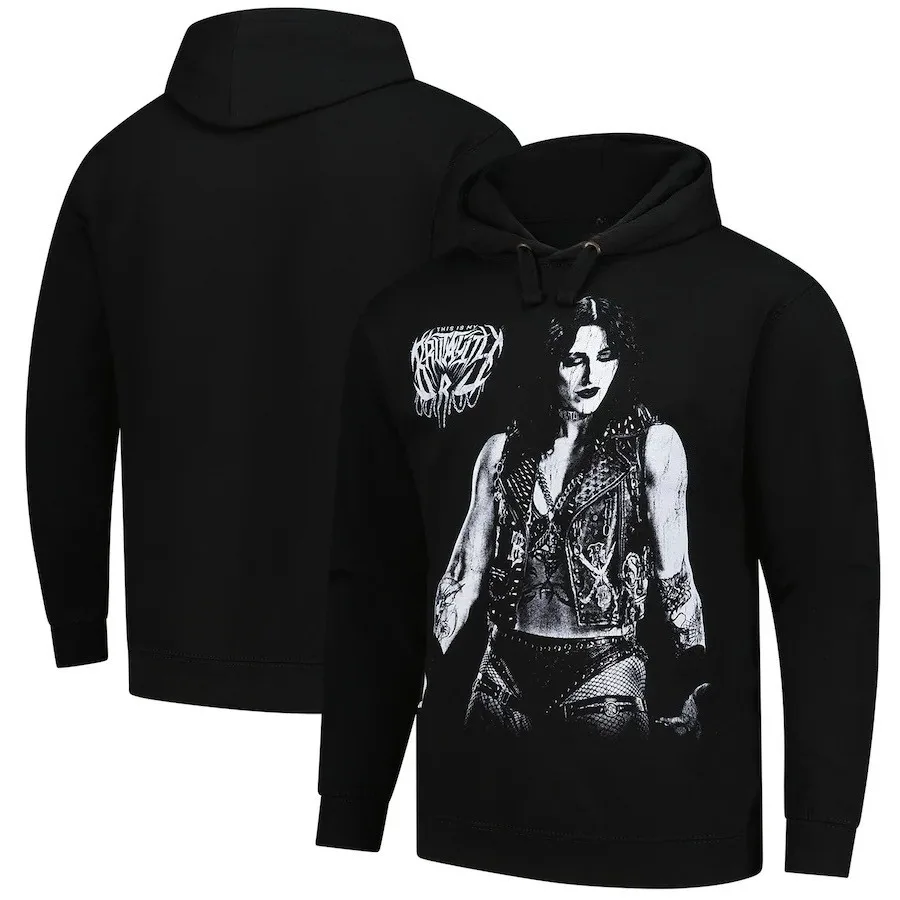 

Rhea Ripley Hoodies Vintage Merch Hoodie Men and Women Hip-hop Sports Pullover Sweatshirt