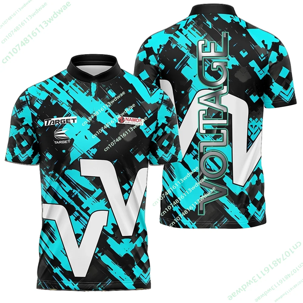 AliExpress NONE New Arrivals 2026 PDC World Rob Cross Men's T-Shirt Voltage Jersey Special Edition Darts Fans Sports 3D Quick-dry Cycling shirt