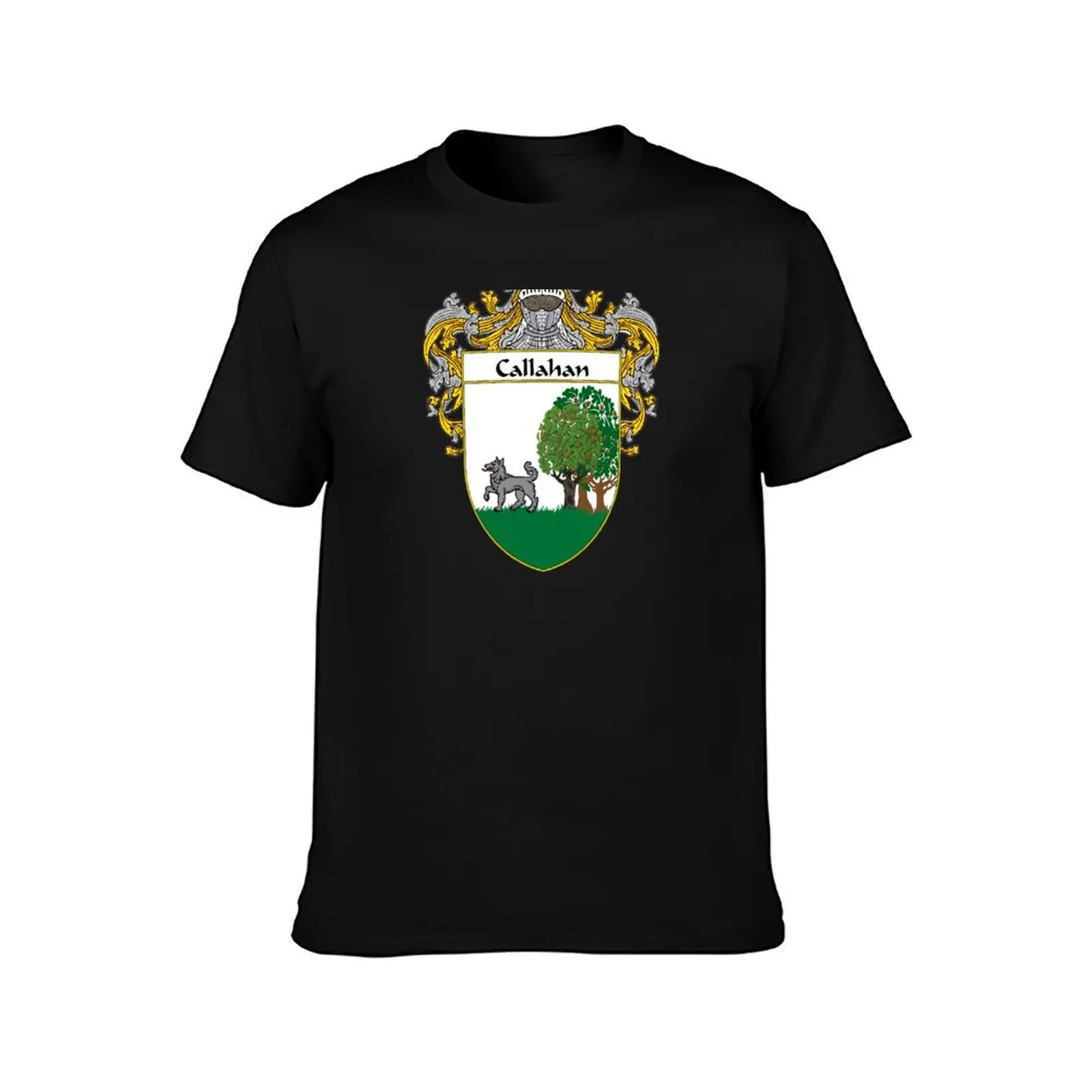 Callahan Coat of Arms/Family Crest T-Shirt anime t shirts for man T-Shirt