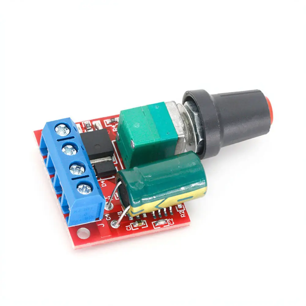 PWM DC Motor Speed Controller 5V 35V 5A Regulator Module For LED Dimmer Fan Adjustable Power Switch Control Board
